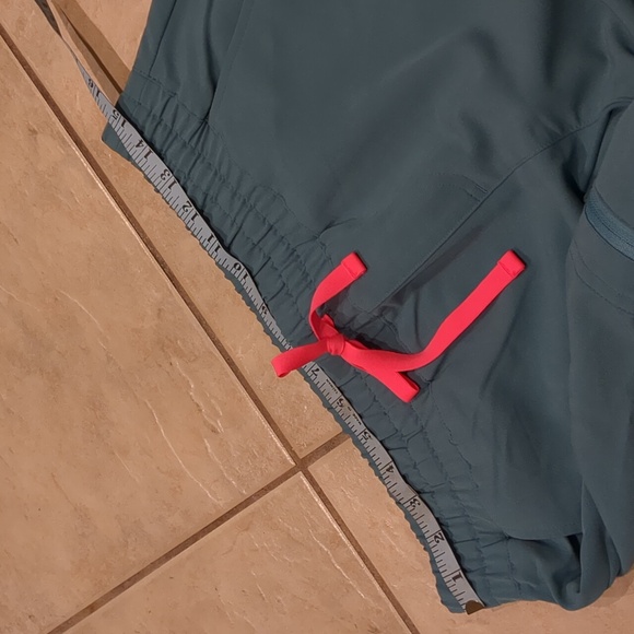 Figs Technical Collection Teal Joggers Size Medium - Picture 4 of 5